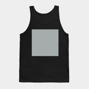 Light Slate Gray Polka Dots Tank Top